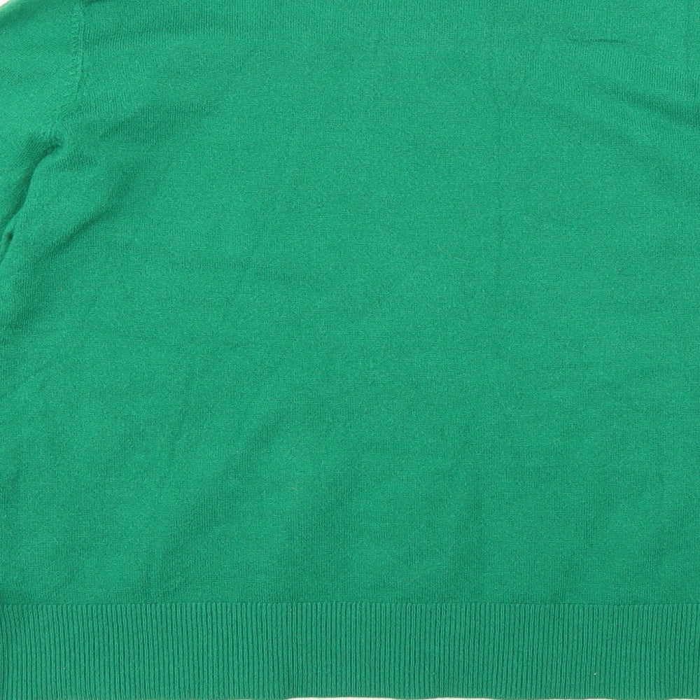 Dorothy Perkins Womens Green   Pullover Jumper Size 10