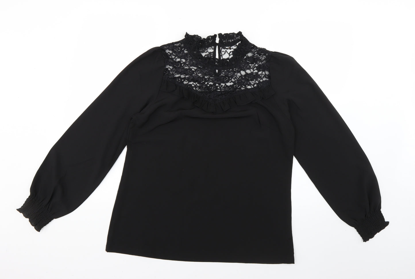 pep&co Womens Black   Basic Blouse Size 12