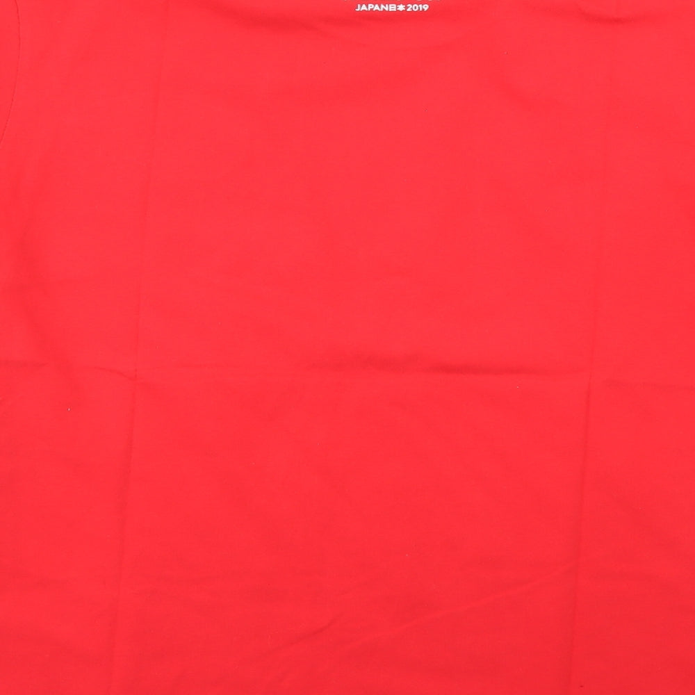 rugby world cup Mens Red    T-Shirt Size XL