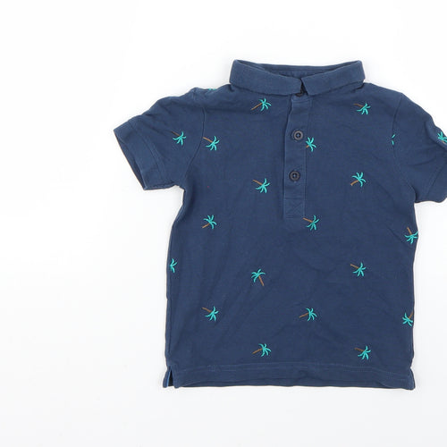 TU Baby Blue   Basic Polo Size 12-18 Months