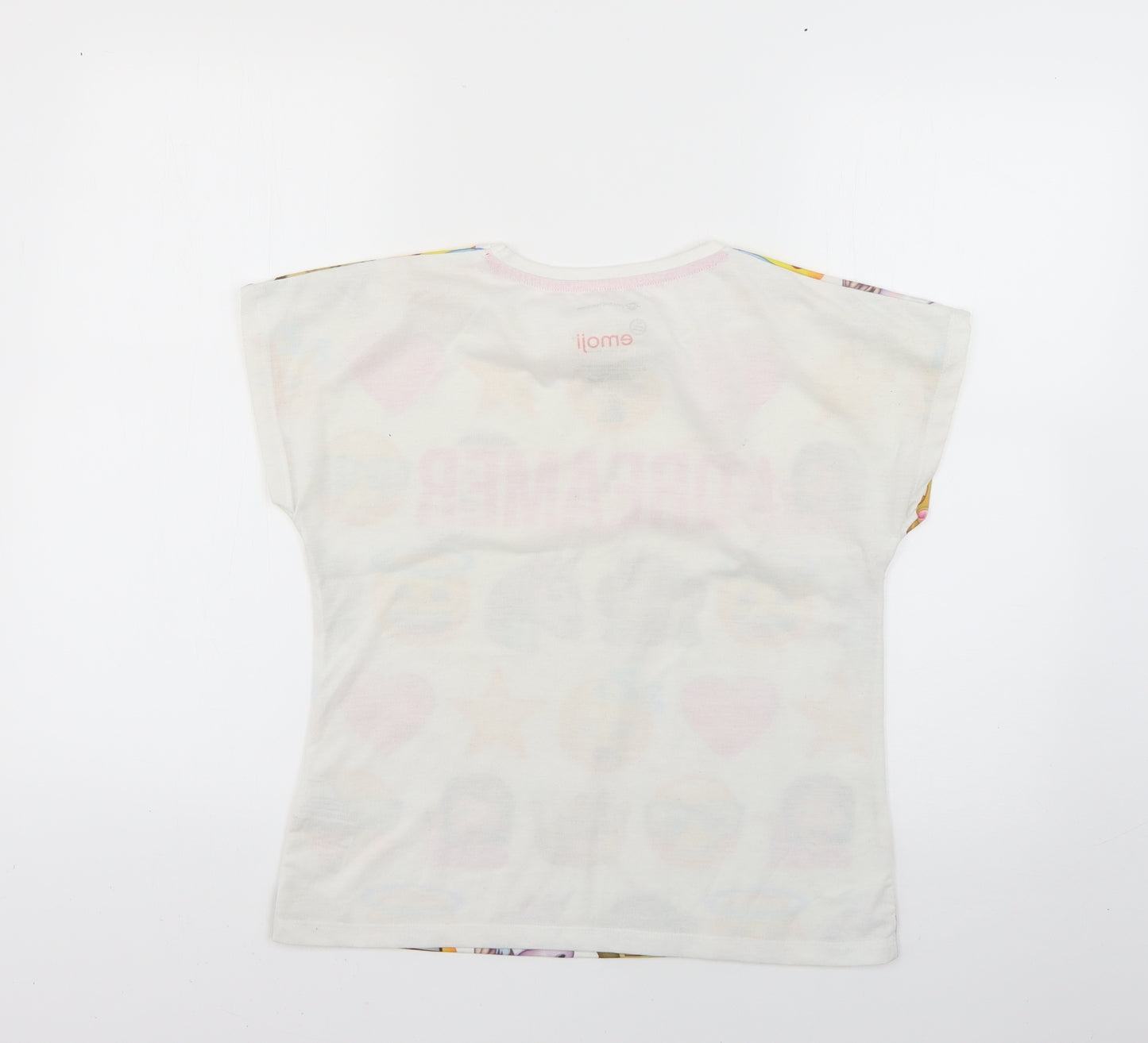 character.com Girls Multicoloured Geometric  Basic T-Shirt Size 11-12 Years