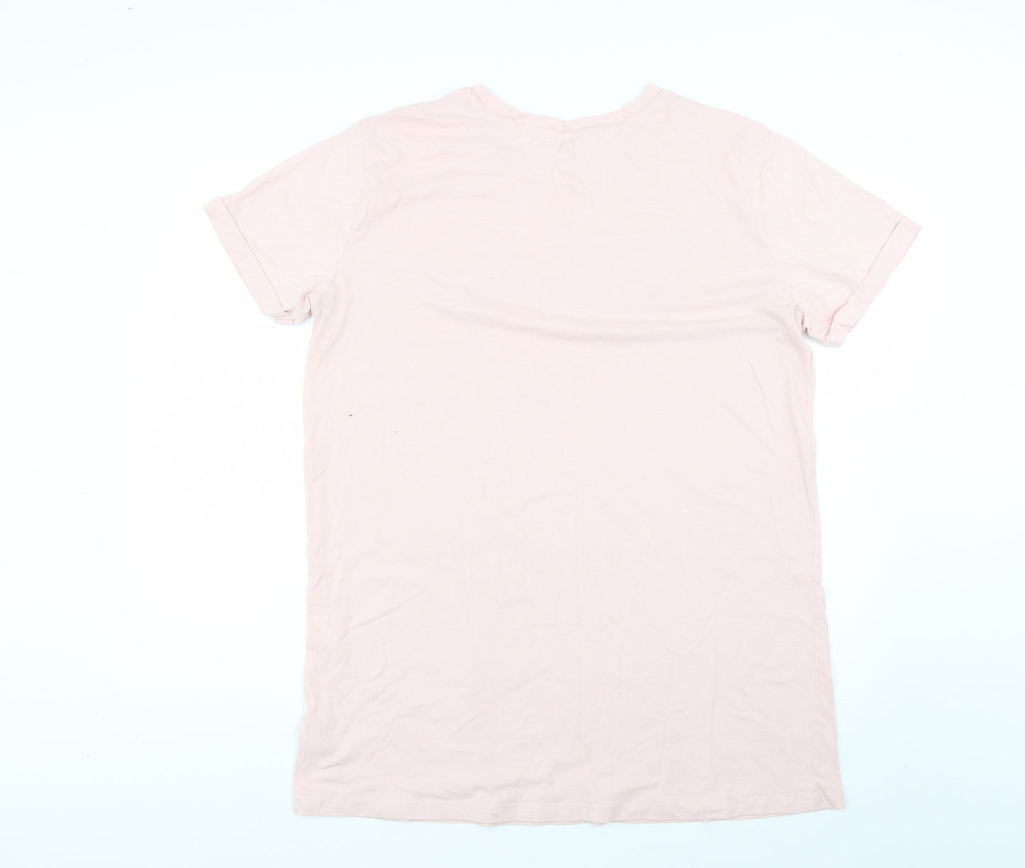 love to lounge Womens Pink Solid  Top Pyjama Top Size 12