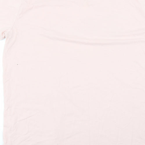love to lounge Womens Pink Solid  Top Pyjama Top Size 12