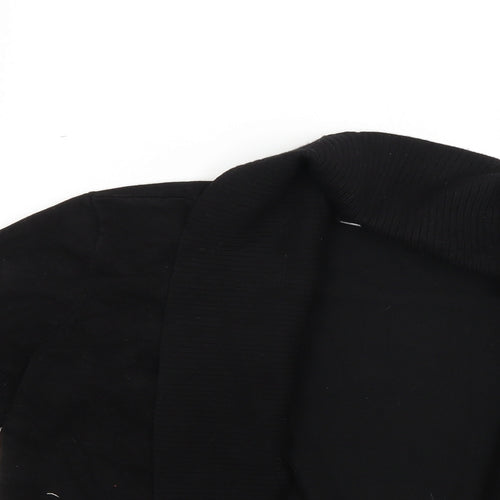 verve Womens Black   Cardigan Jumper Size S