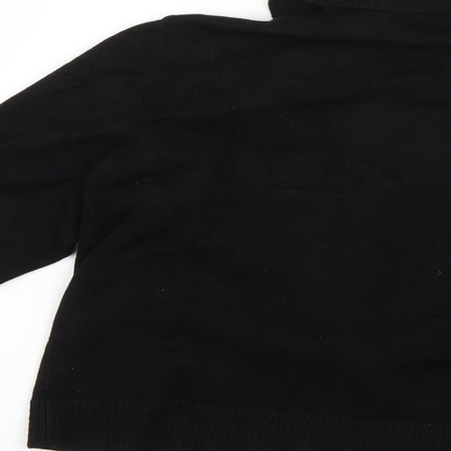 verve Womens Black   Cardigan Jumper Size S