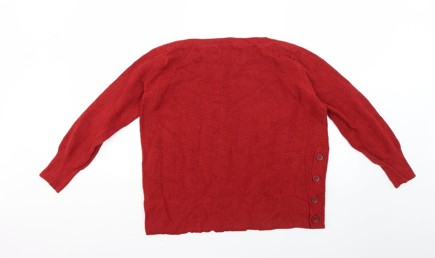 Marks and Spencer Womens Orange   Pullover Jumper Size 12
