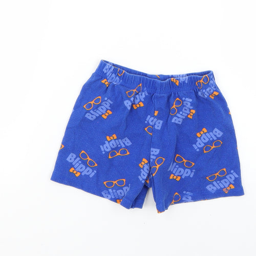 George Boys Blue Geometric   Pyjama Pants Size 3-4 Years