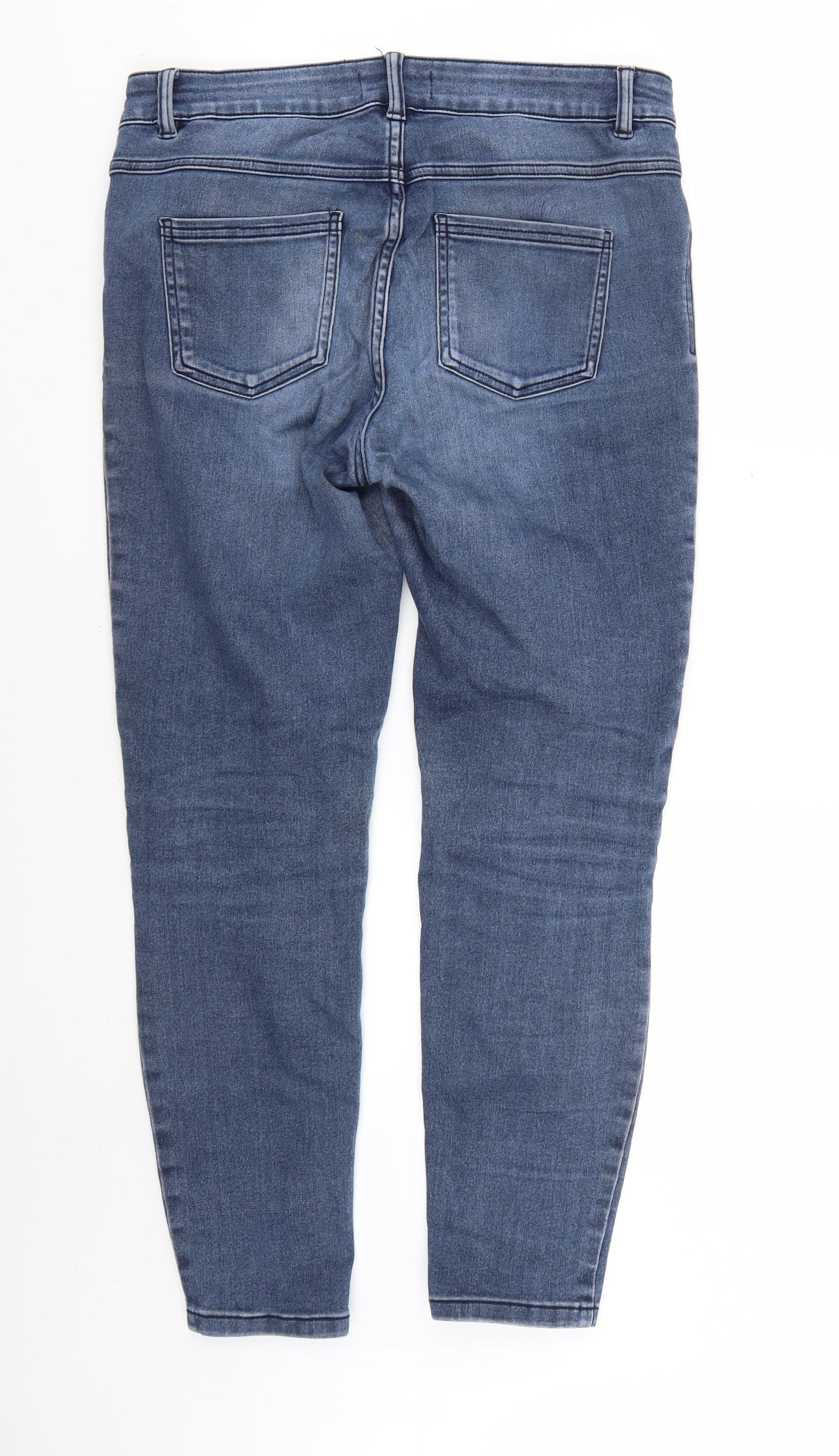 Avenue Womens Blue   Jegging Jeans Size 12 L25 in
