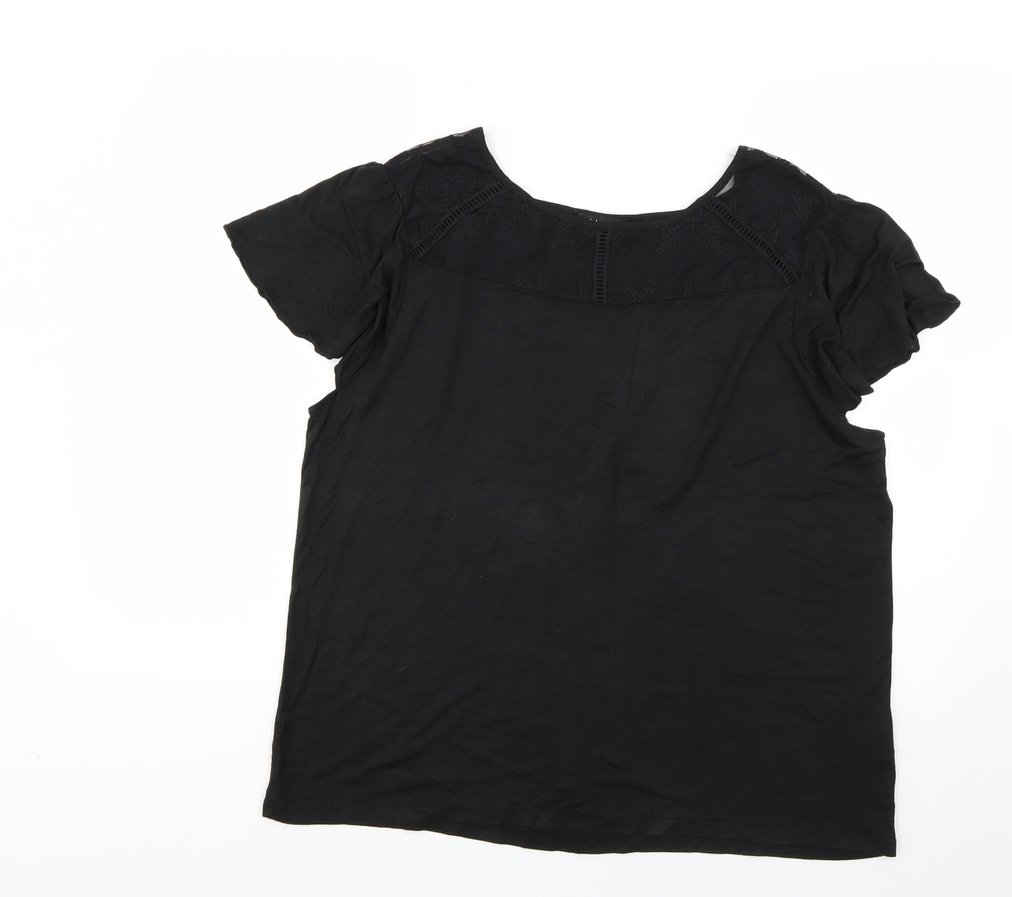 Klass Womens Black   Basic Blouse Size 2XL