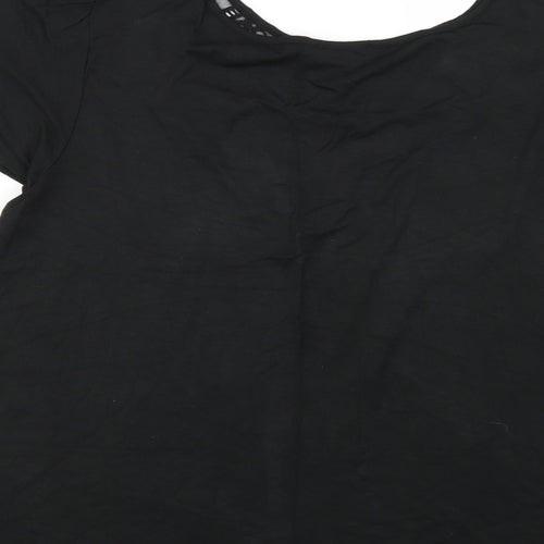 Klass Womens Black   Basic Blouse Size 2XL