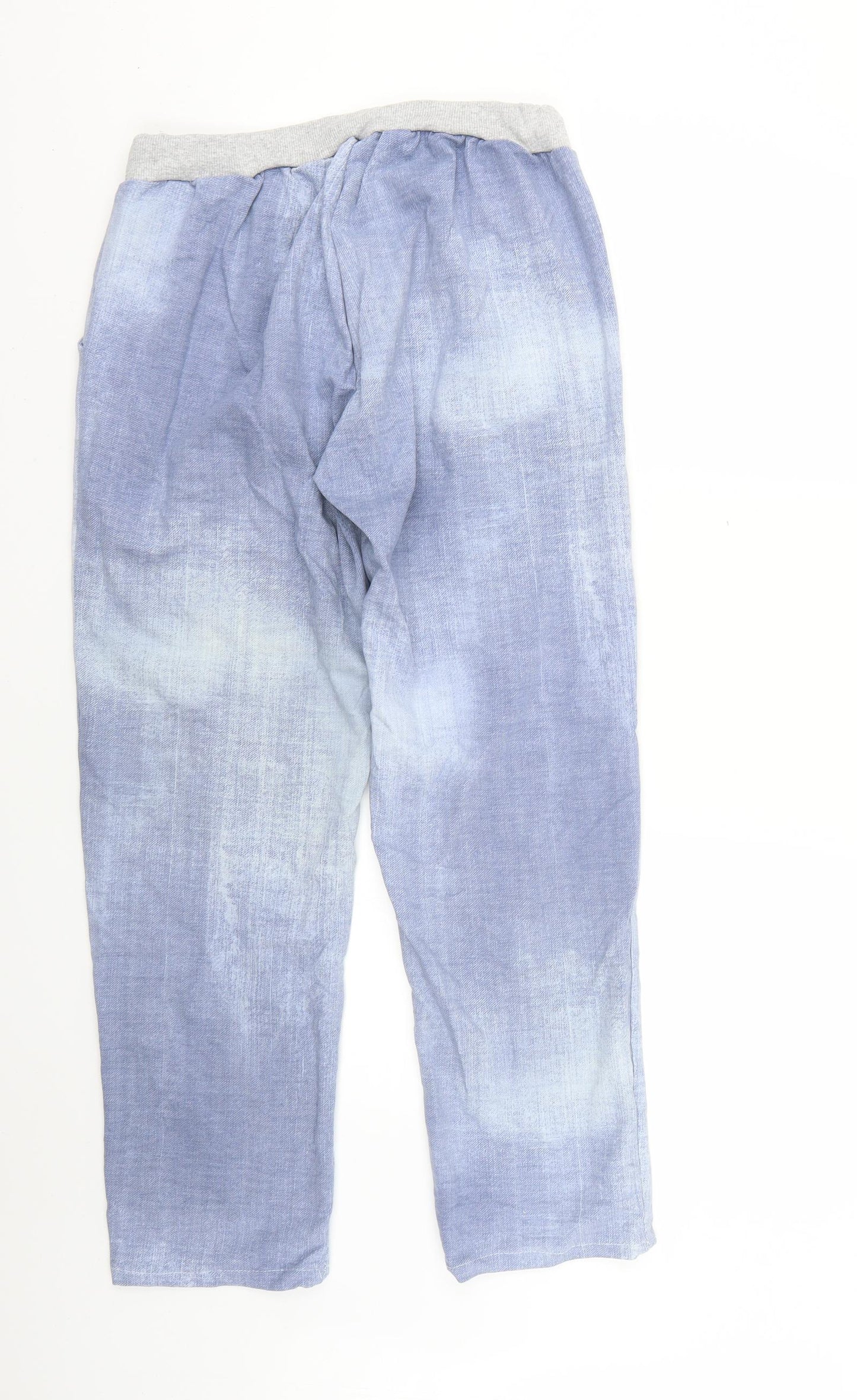 Preworn Womens Blue   Jogger Trousers Size 2XL L25 in