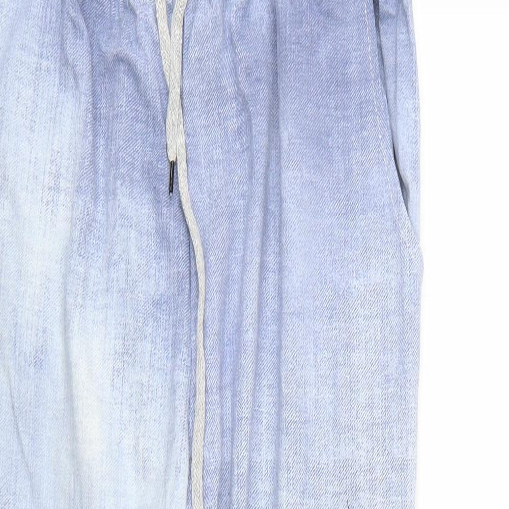 Preworn Womens Blue   Jogger Trousers Size 2XL L25 in