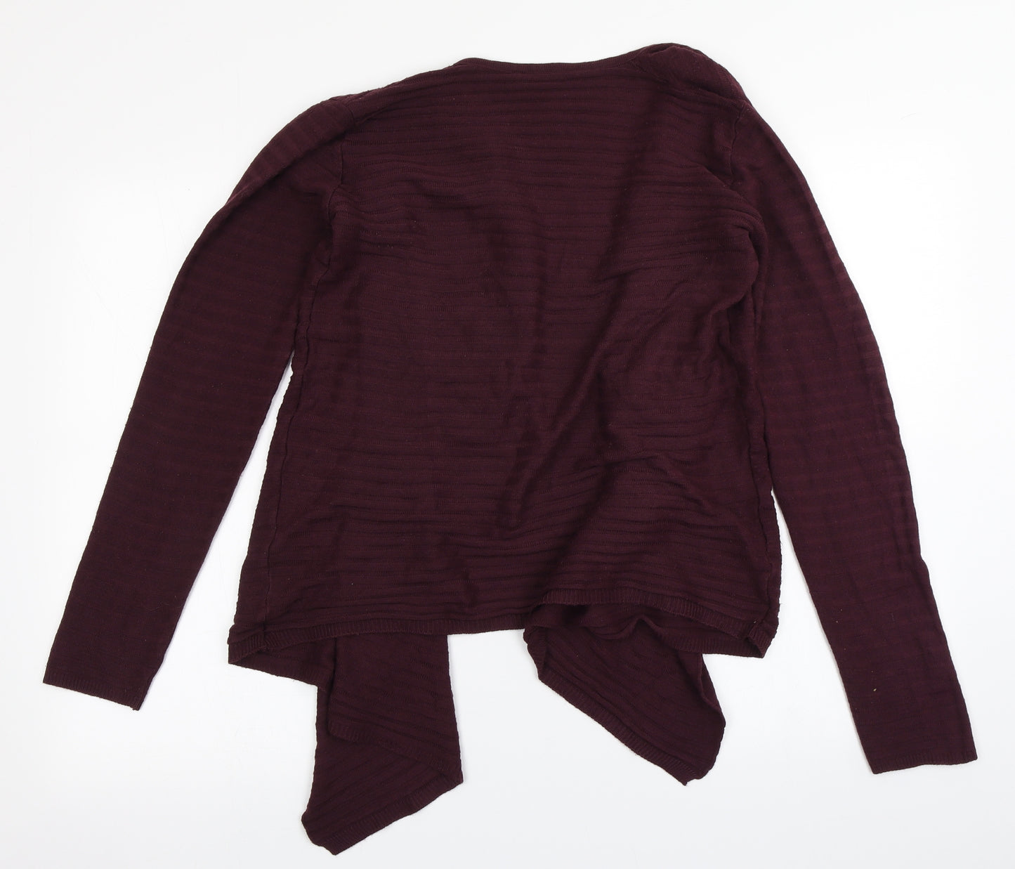 Select Womens Purple  Knit Cardigan Jumper Size 10