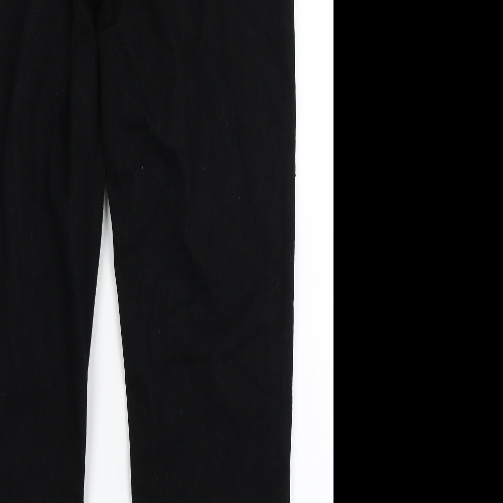 In the Style Womens Black  Denim Mom Jeans Size 10 L27 in