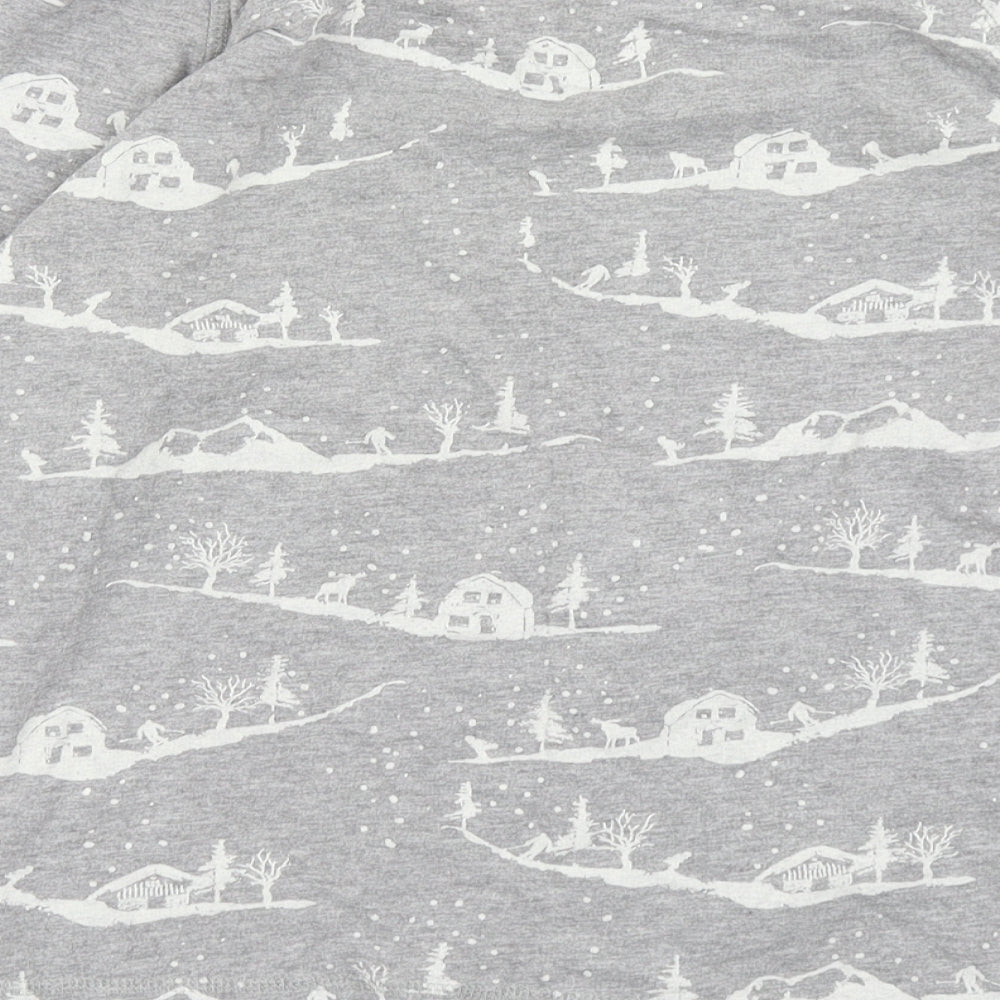 George Womens Grey   Pullover Sweatshirt Size 8