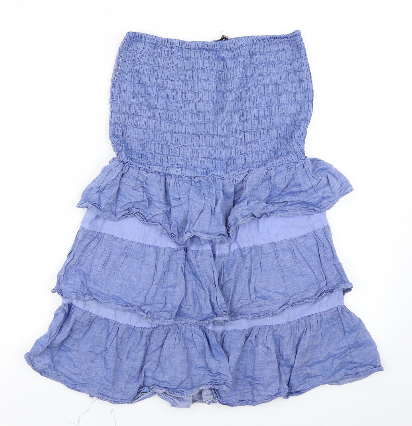 Atmosphere Womens Blue  Denim A-Line  Size 10  - Bandeau