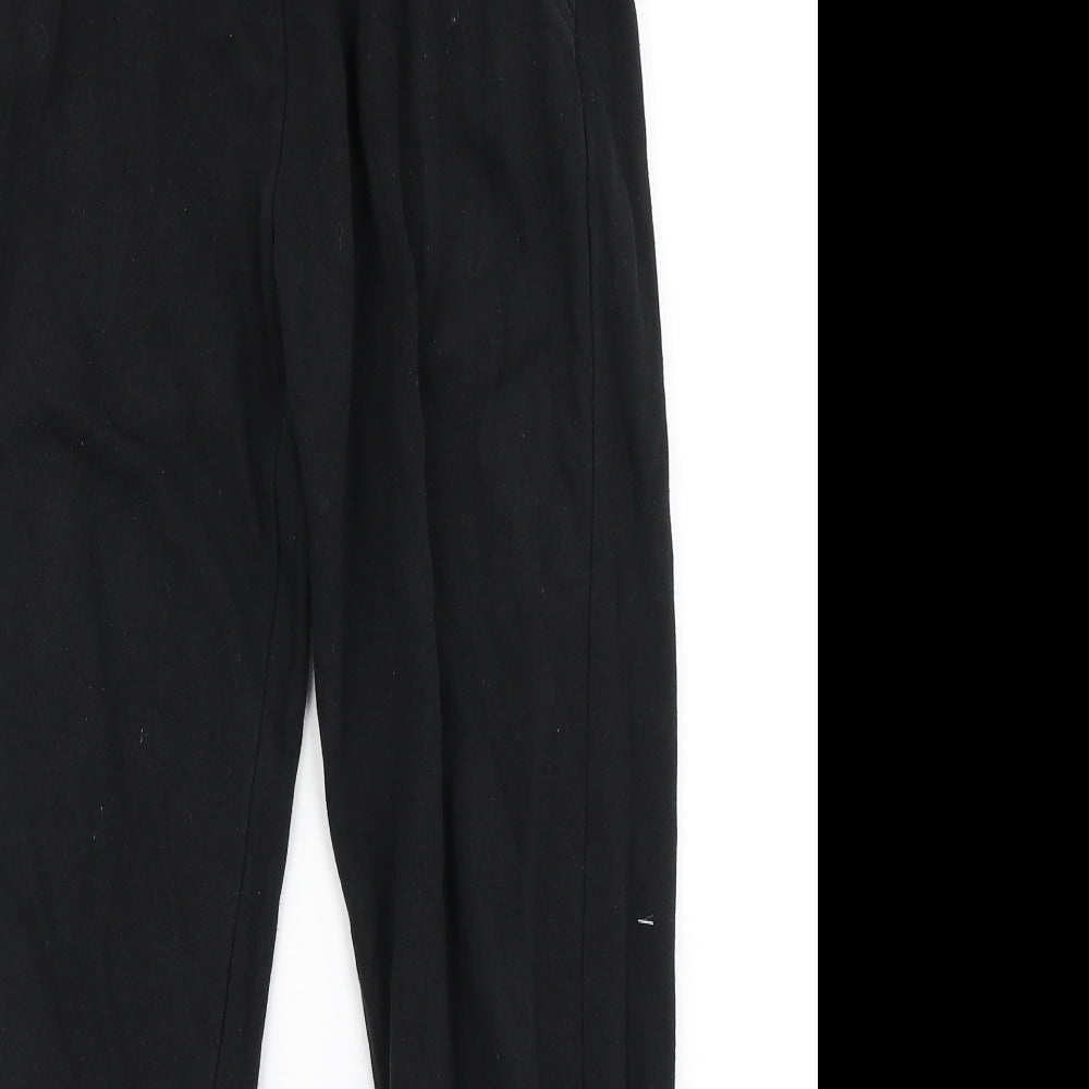 Primark Boys Black   Jogger Trousers Size 11-12 Years