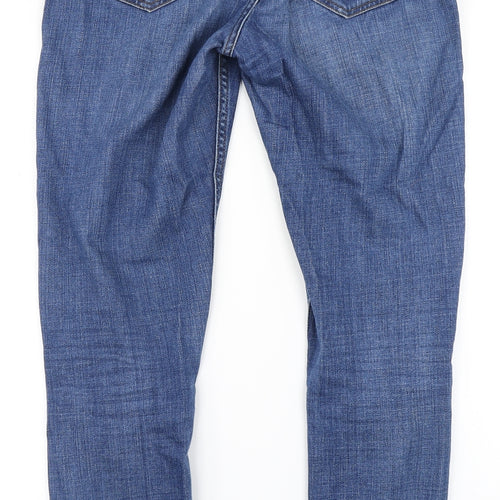 Topshop Womens Blue  Denim Skinny Jeans Size 28 in L32 in