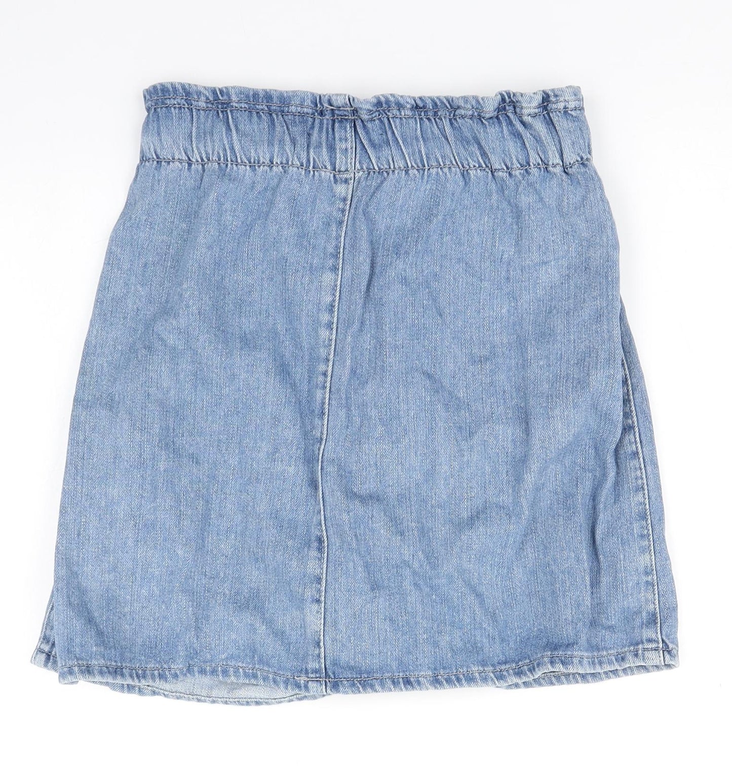 George Womens Blue  Denim A-Line Skirt Size 12