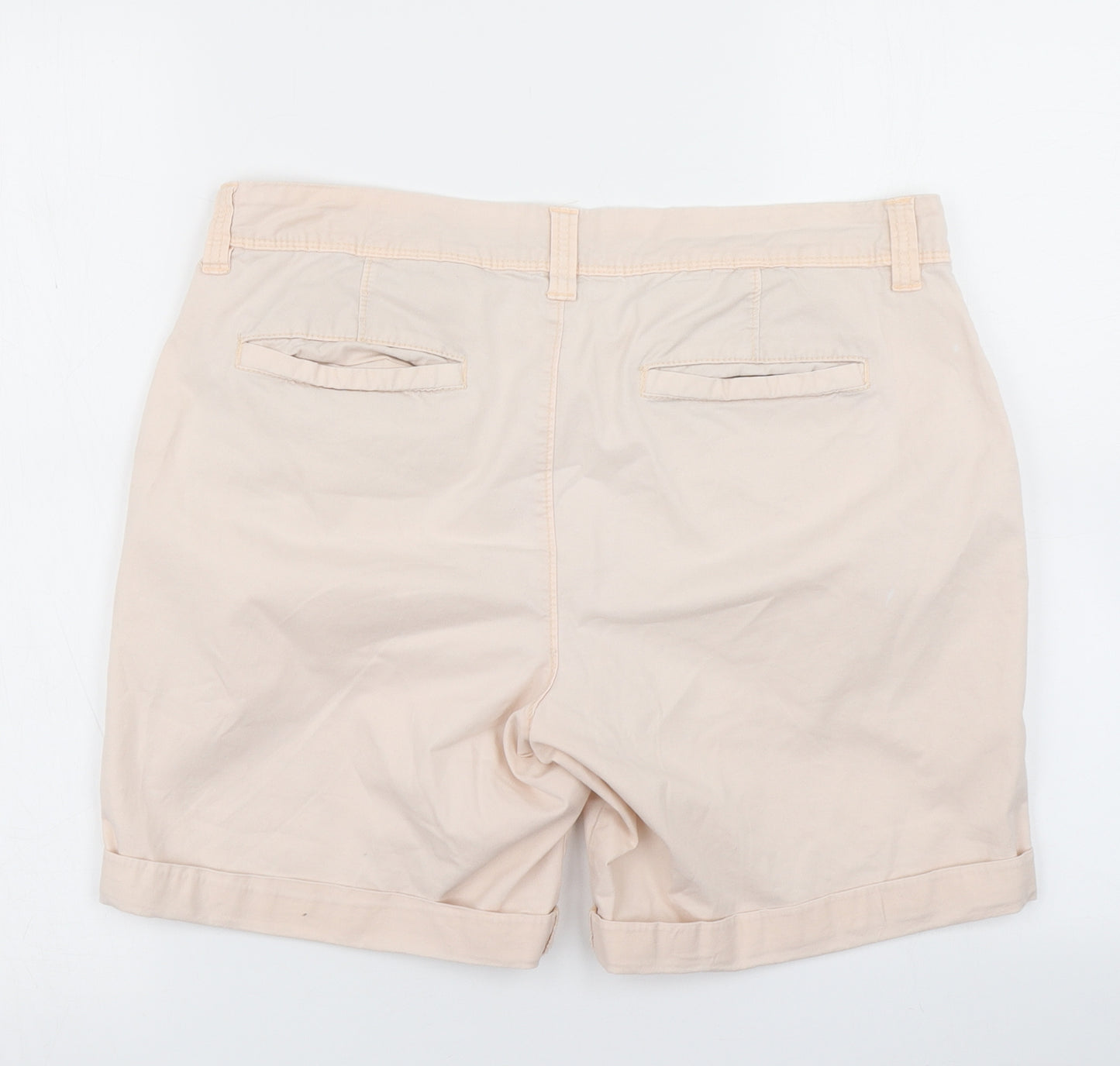 Old Navy Womens Pink   Chino Shorts Size 10