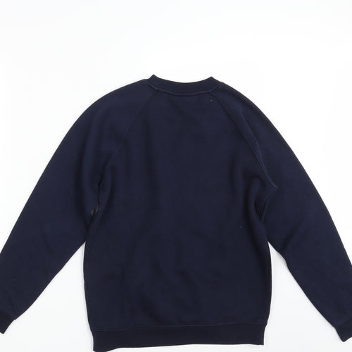 Woodbank Boys Blue   Pullover Sweatshirt Size 13 Years