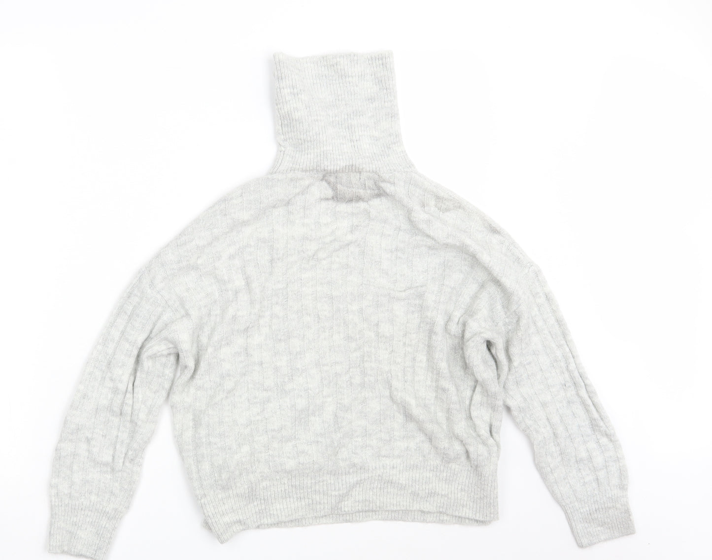 George Womens Grey  Knit Pullover Jumper Size S
