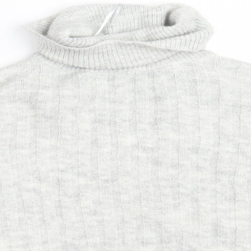 George Womens Grey  Knit Pullover Jumper Size S
