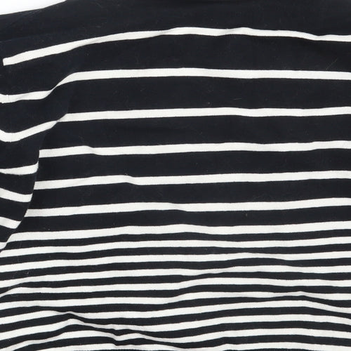 Atmosphere Womens Black Striped Knit Cardigan Jumper Size 14