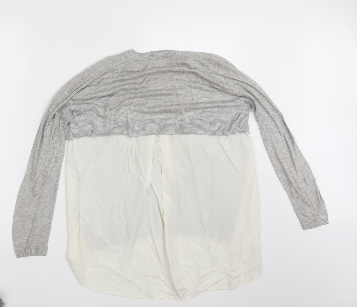 ASOS Womens Grey   Pullover Sweatshirt Size 12