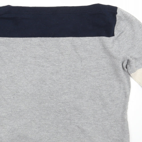 NEXT Womens Grey  Knit Pullover Sweatshirt Size 12