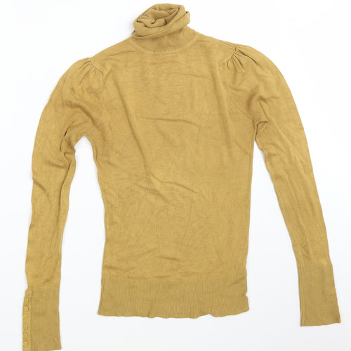 Atmosphere Womens Yellow   Pullover Sweatshirt Size 8