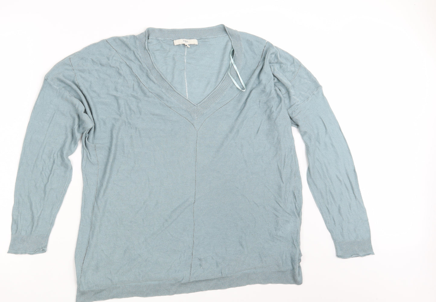 NEXT Womens Green   Pullover Sweatshirt Size 20