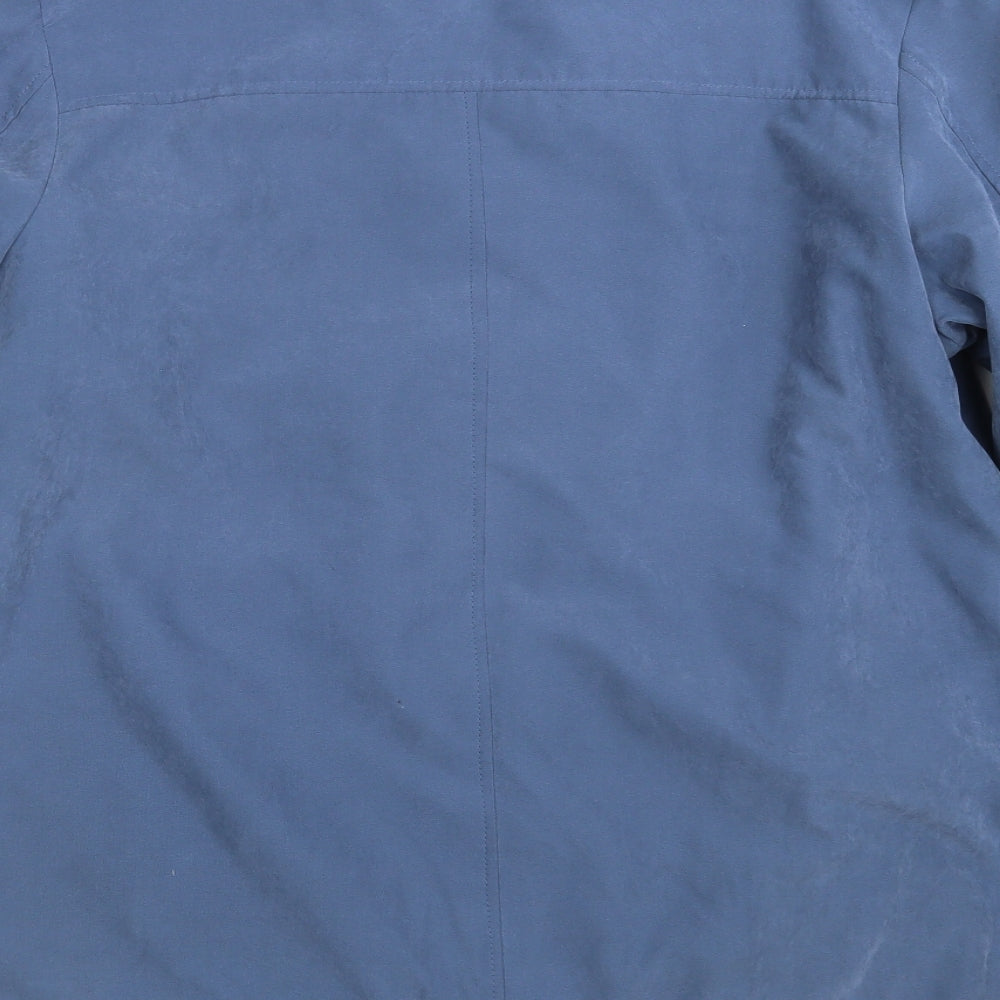 Katherine Hammond Womens Blue   Overcoat Coat Size 14