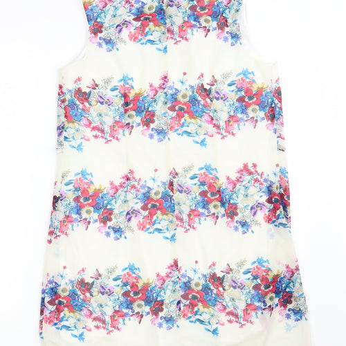 Atmosphere Womens Ivory Floral  A-Line  Size 12