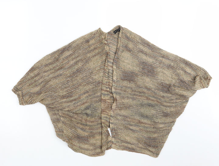 Atmosphere Womens Brown Wrap Jumper Size XS