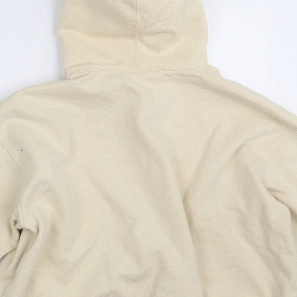 H&M Womens Beige   Pullover Hoodie Size S