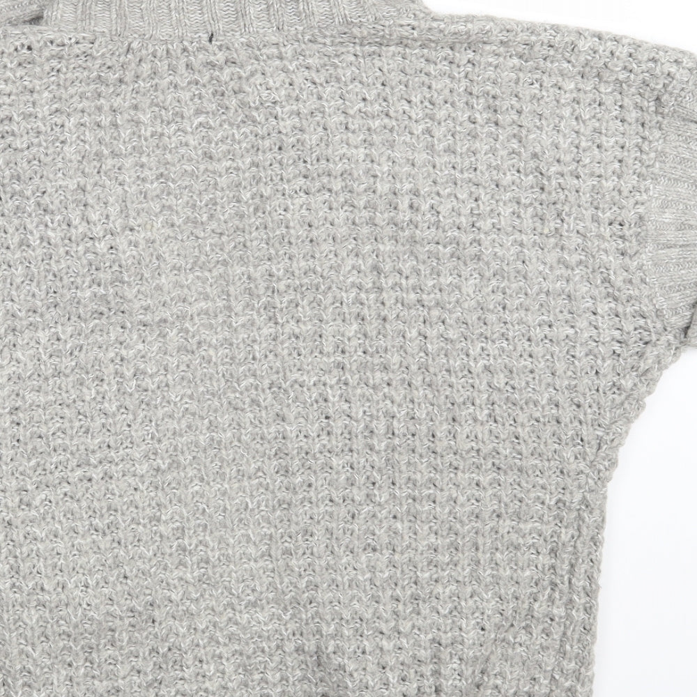 Atmosphere Womens Grey  Knit Cardigan Jumper Size 8