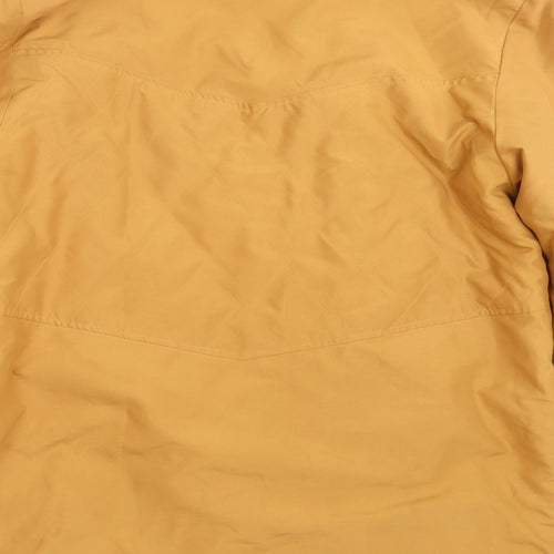 Doxon Womens Yellow   Overcoat Coat Size 14