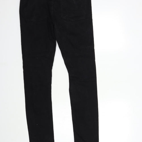 ASOS Mens Black  Denim Skinny Jeans Size 32 in L34 in