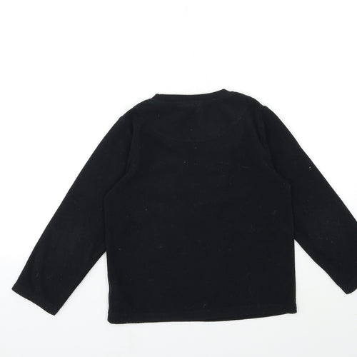 Batman Boys Black  Fleece  Pyjama Top Size 7-8 Years