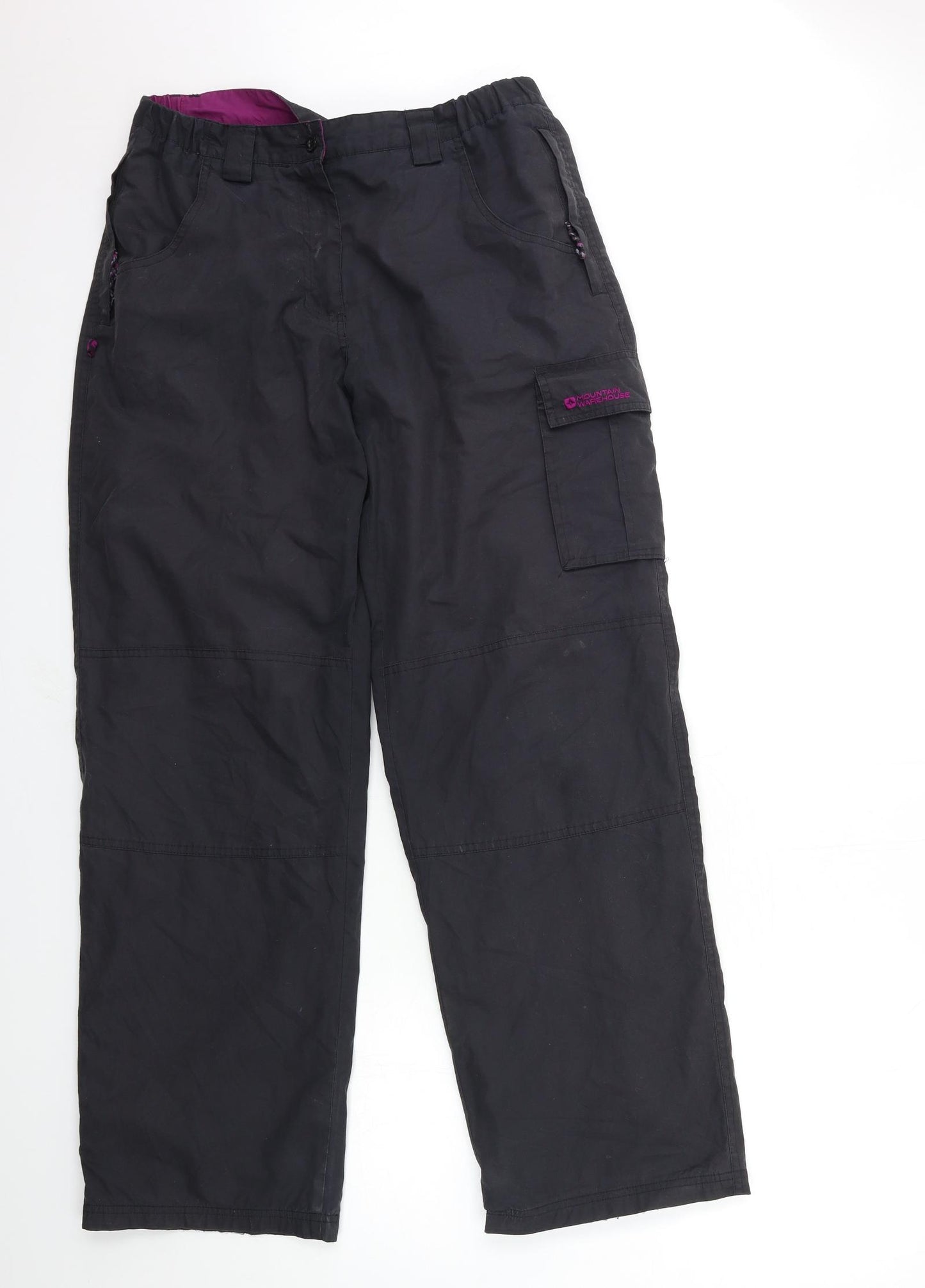 Mountain Warehouse Womens Grey   Cargo Trousers Size 12 L30 in