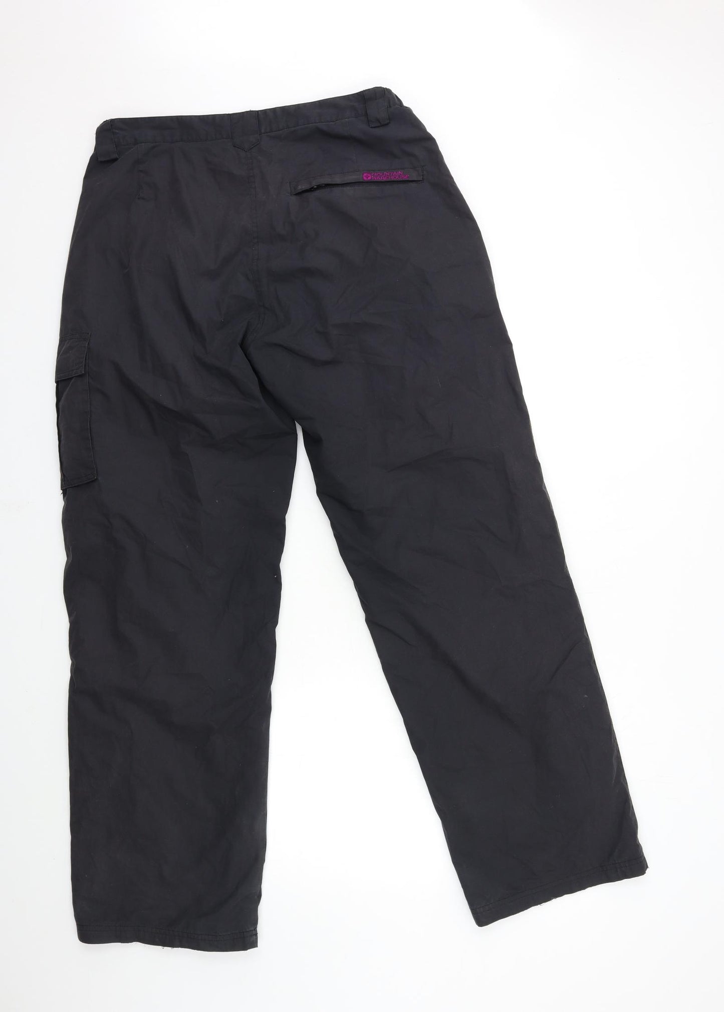 Mountain Warehouse Womens Grey   Cargo Trousers Size 12 L30 in