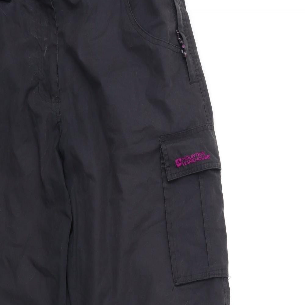 Mountain Warehouse Womens Grey   Cargo Trousers Size 12 L30 in