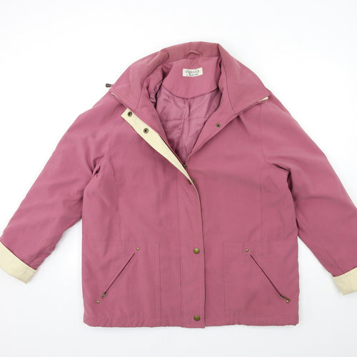 Berkertex Womens Pink   Overcoat Coat Size 14