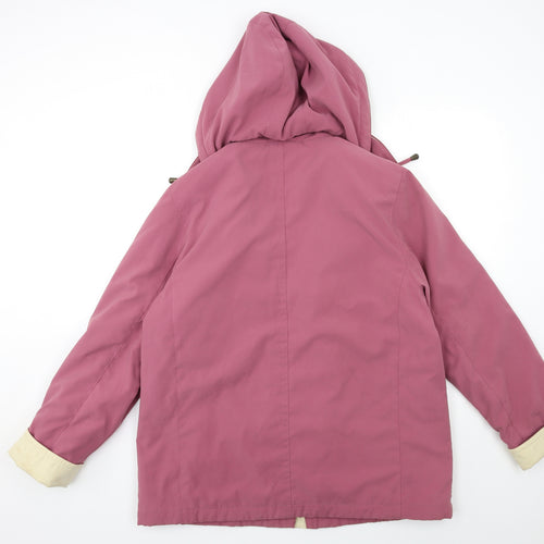 Berkertex Womens Pink   Overcoat Coat Size 14