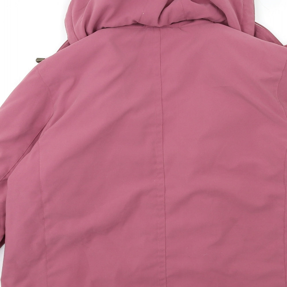 Berkertex Womens Pink   Overcoat Coat Size 14