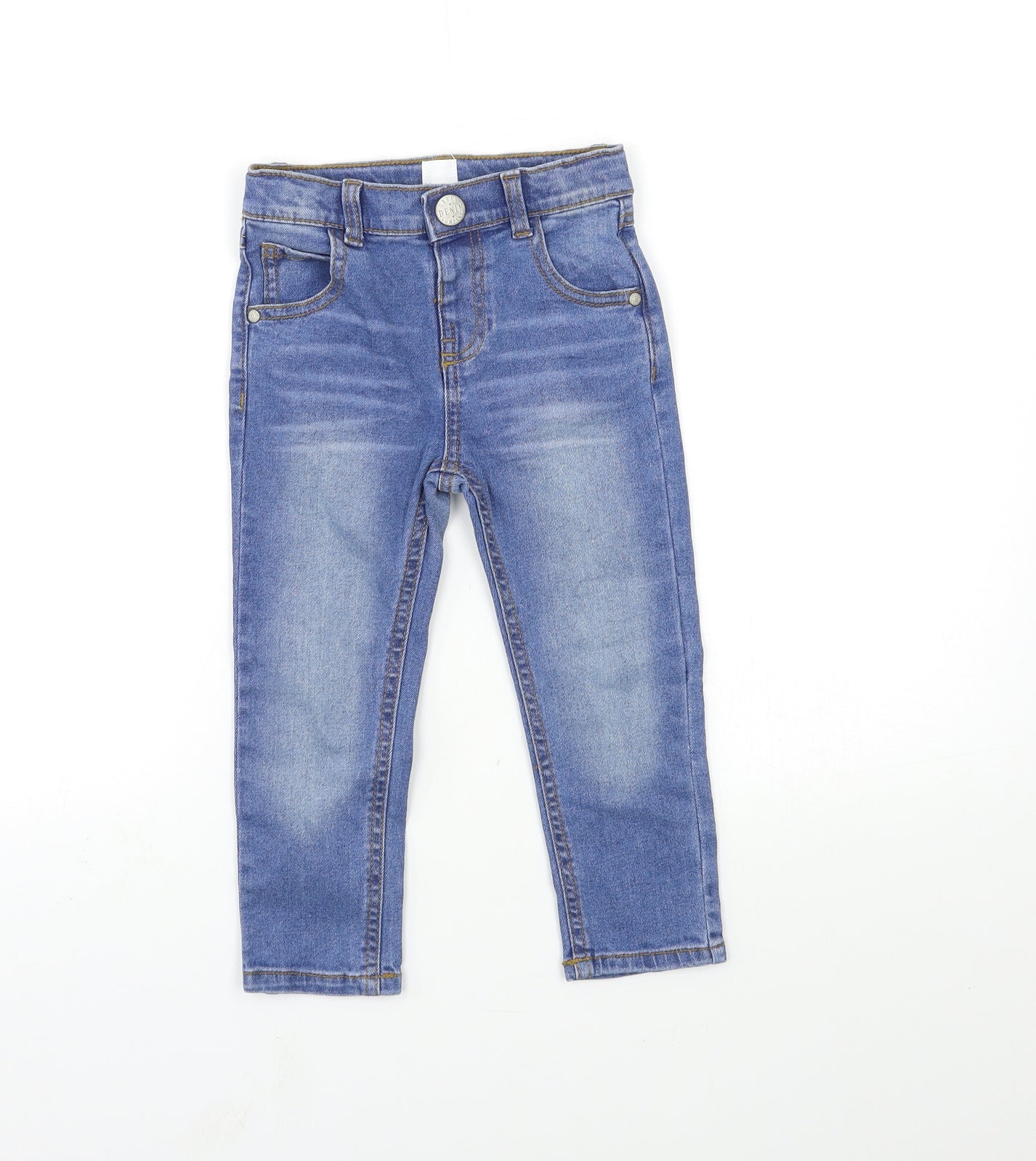 Blue Zoo Boys Blue  Denim Skinny Jeans Size 2-3 Years