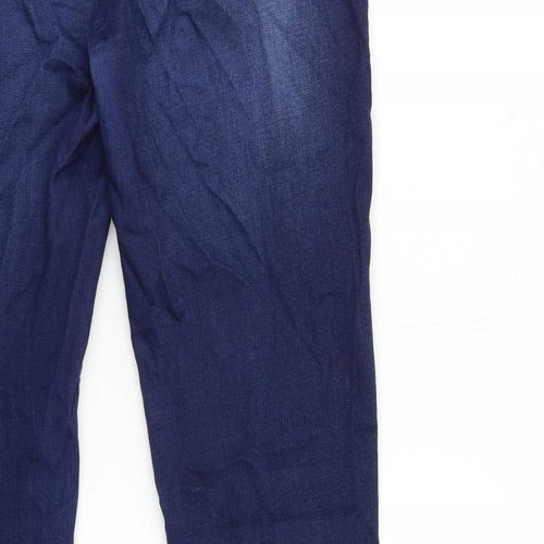 RJR.John Rocha Womens Blue  Denim Flared Jeans Size 14 L31 in