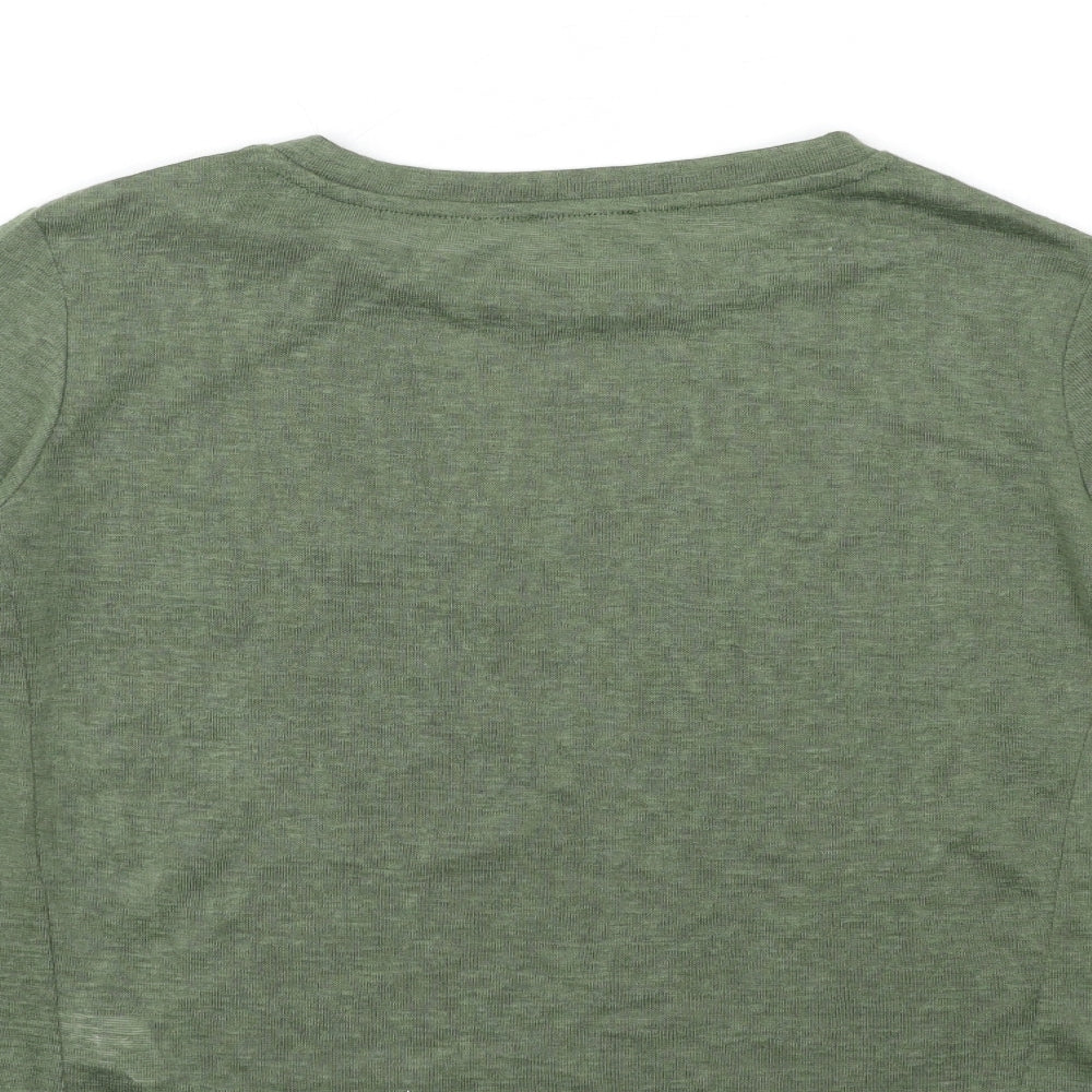 River Island Girls Green   Basic T-Shirt Size 8 Years