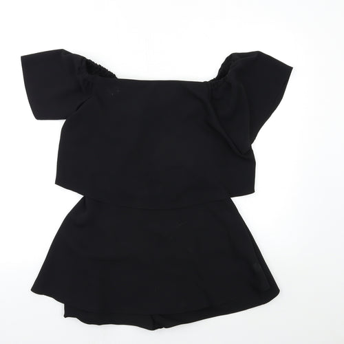 River Island Womens Black   Playsuit One-Piece Size 10